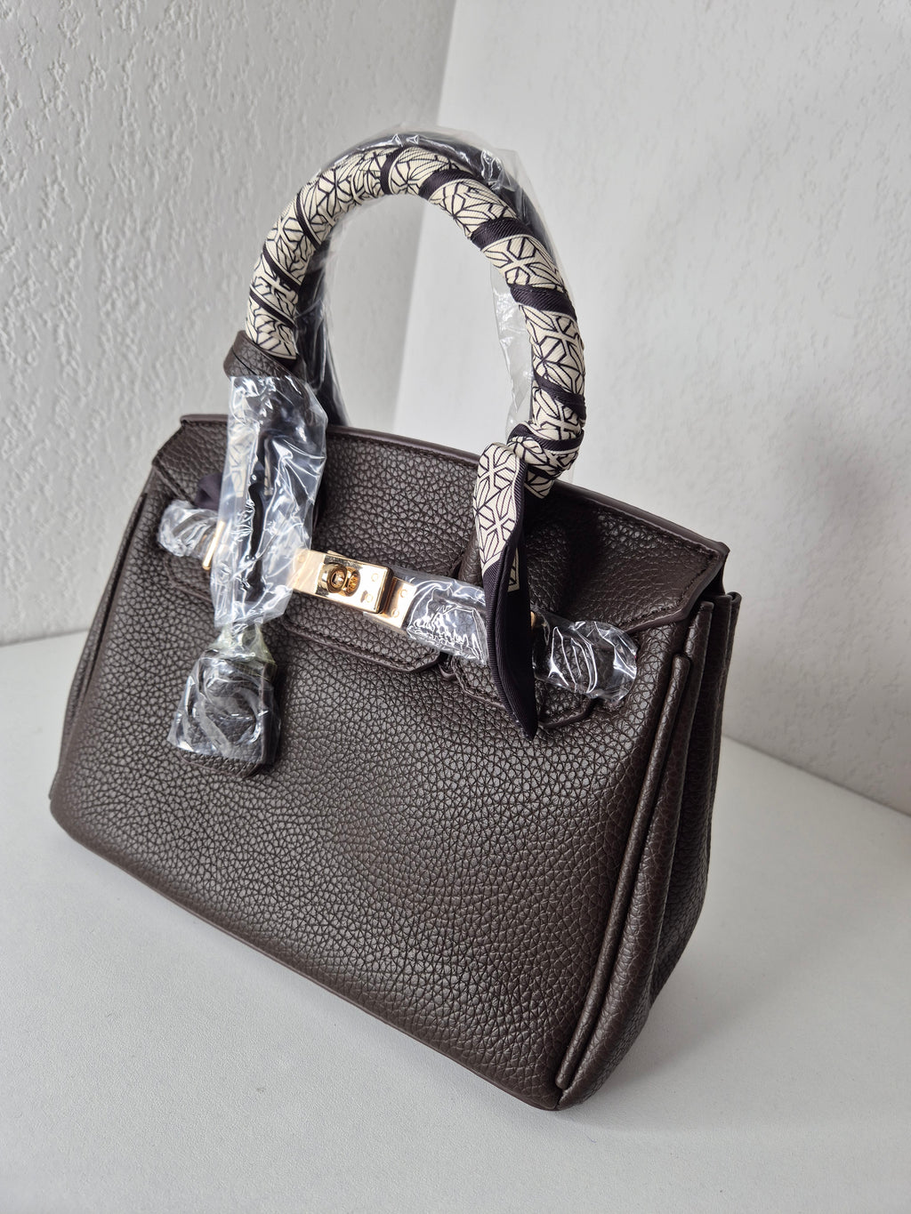 Sac H marron chocolat