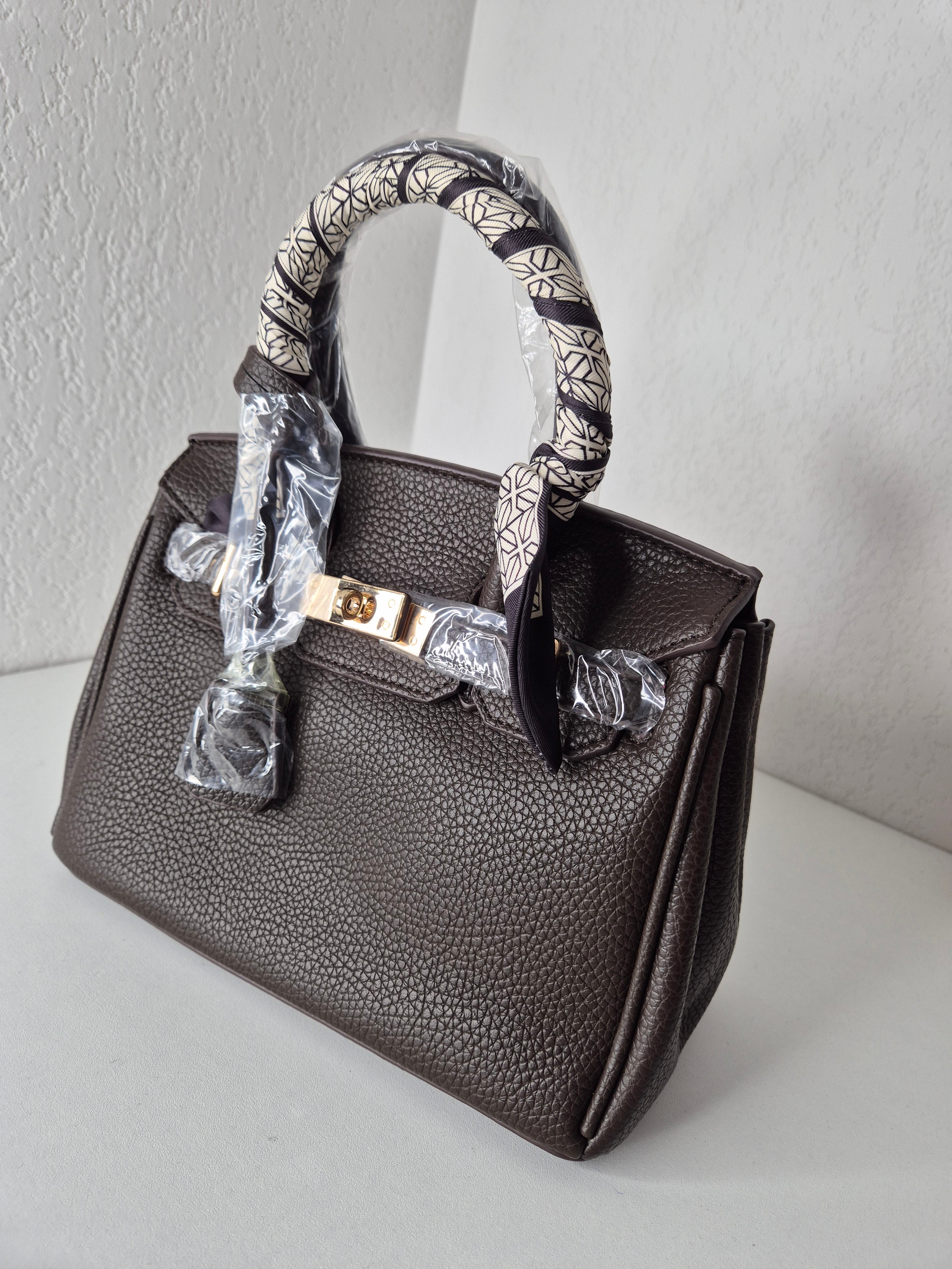 Sac H marron chocolat