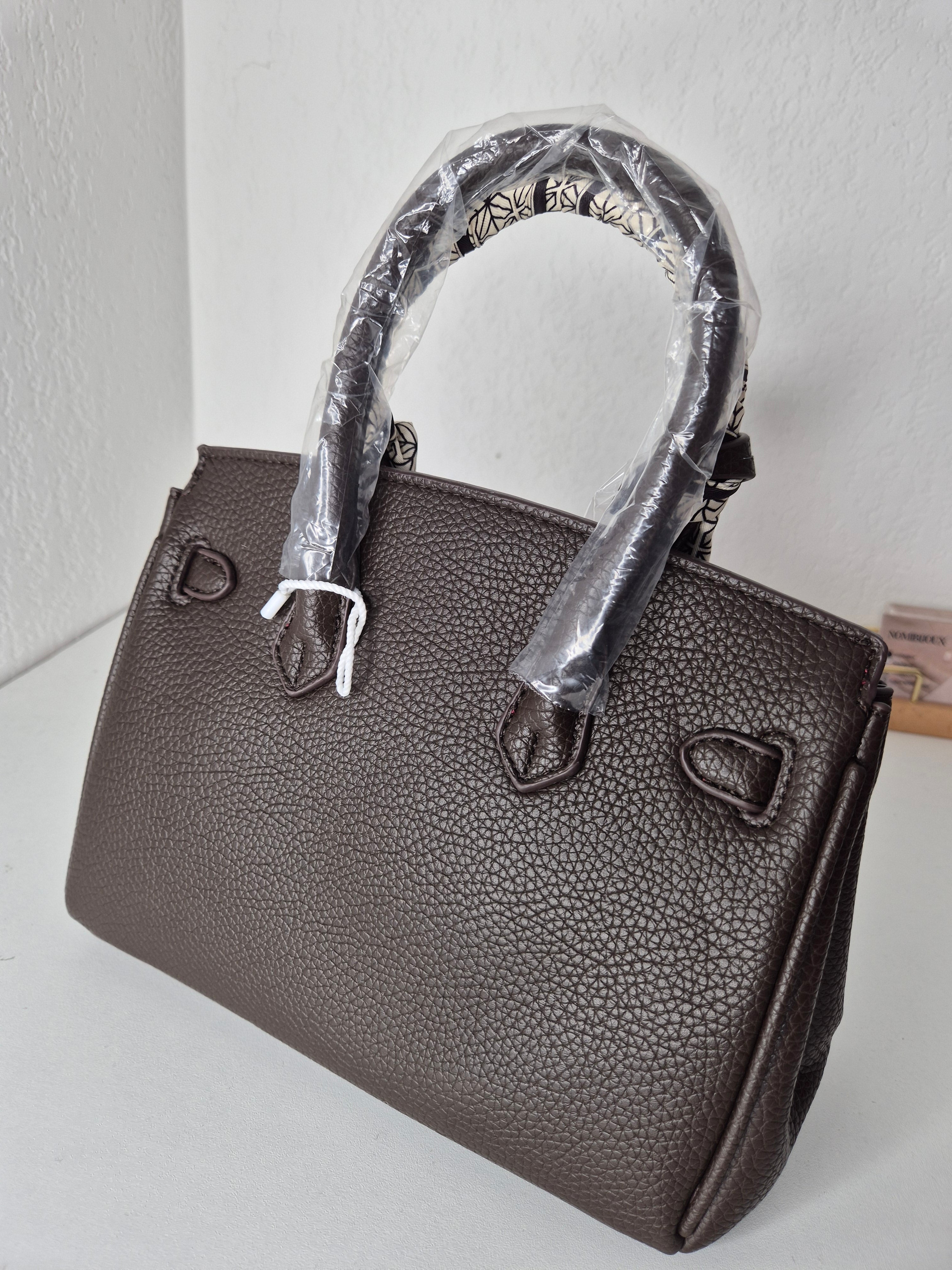 Sac H marron chocolat