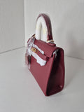 Sac H bordeaux