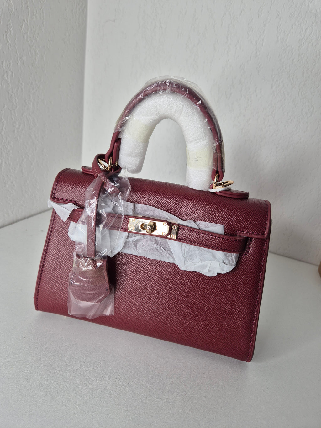 Sac H bordeaux