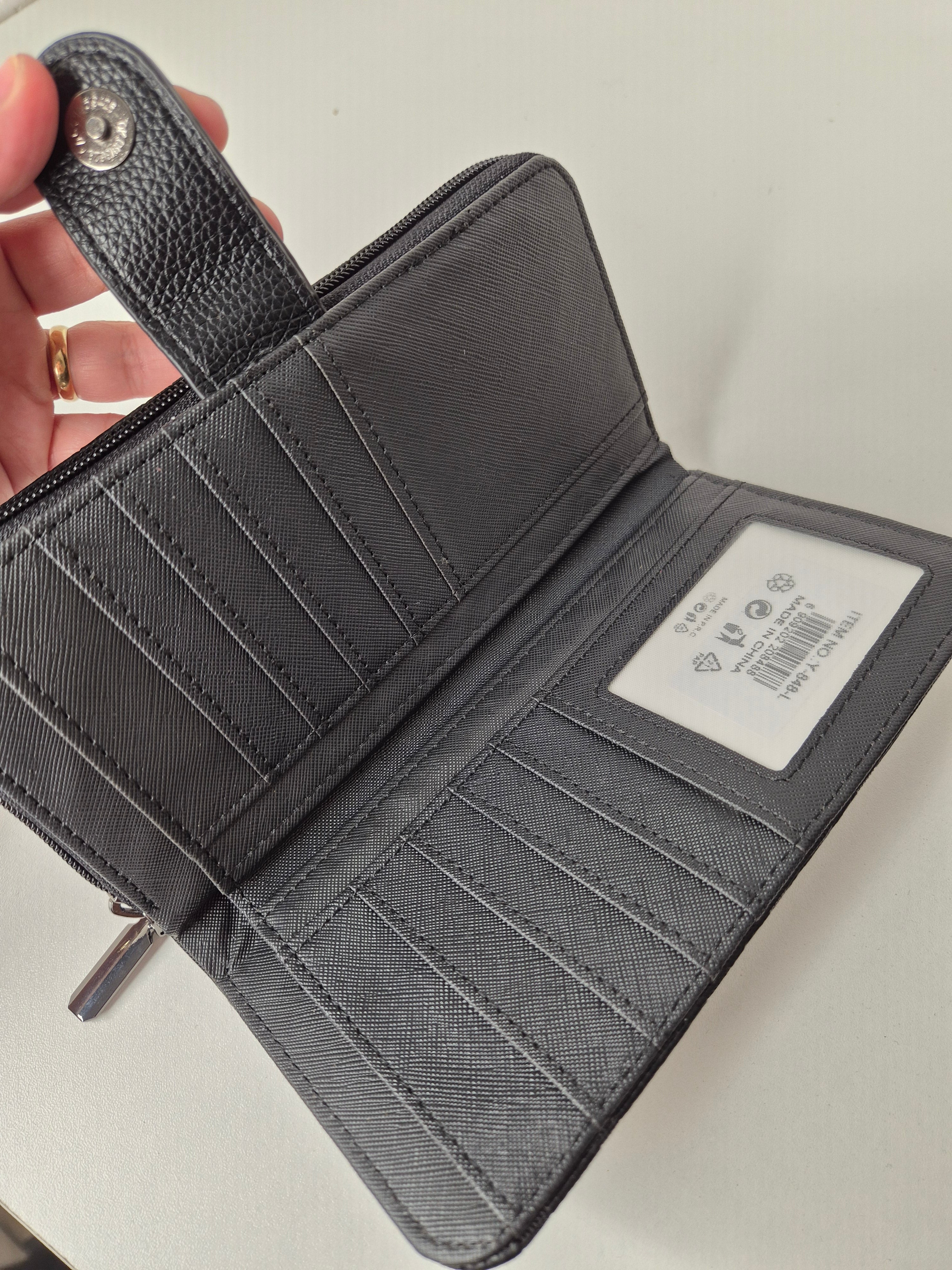 Portefeuille feriel noir